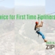 Advice for First Time Zipliners